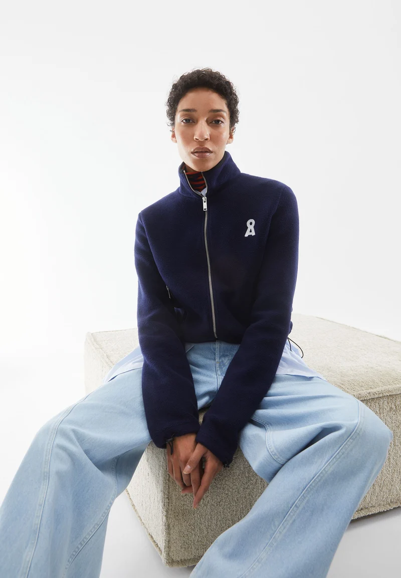 ICONIC Å ALANKAA JERSEYJACKE | tinted navy
