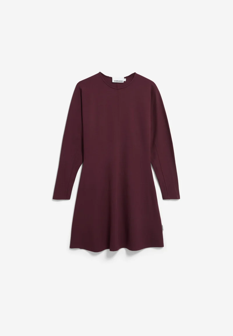 CALINAA KLEID | dark cranberry