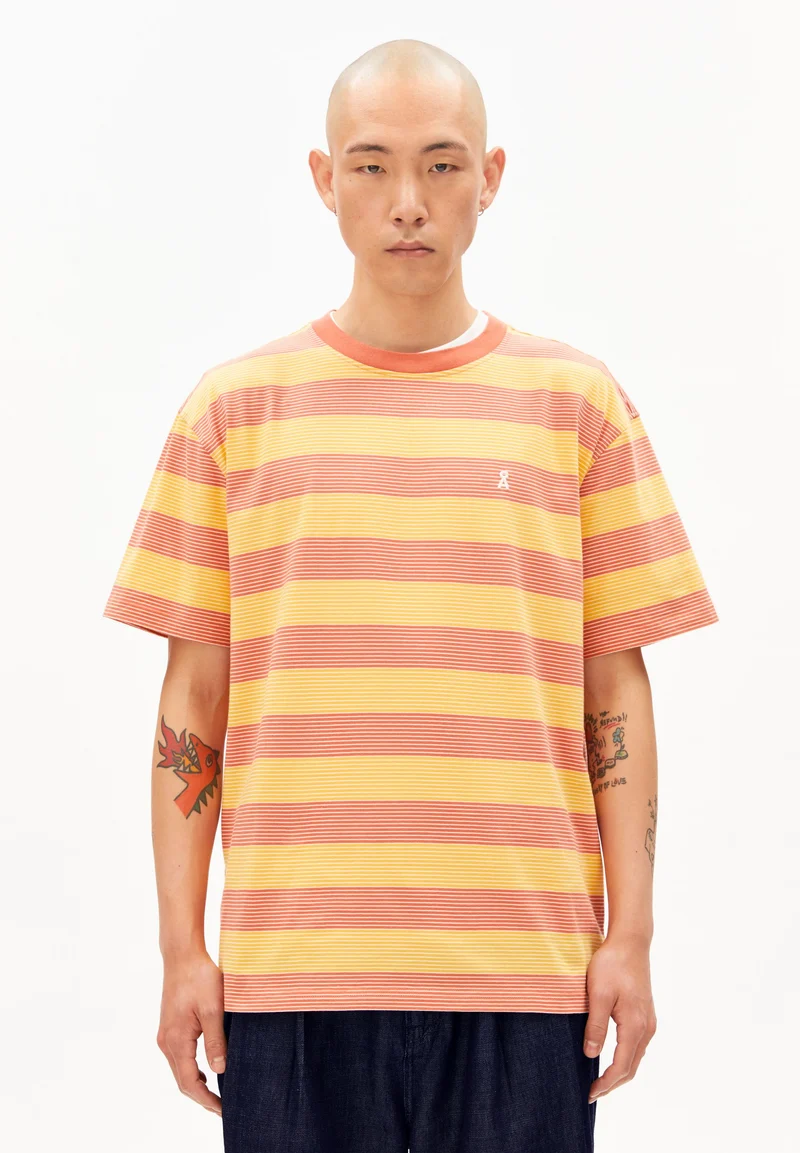 MAARKOS MULTI STRIPES T-SHIRT