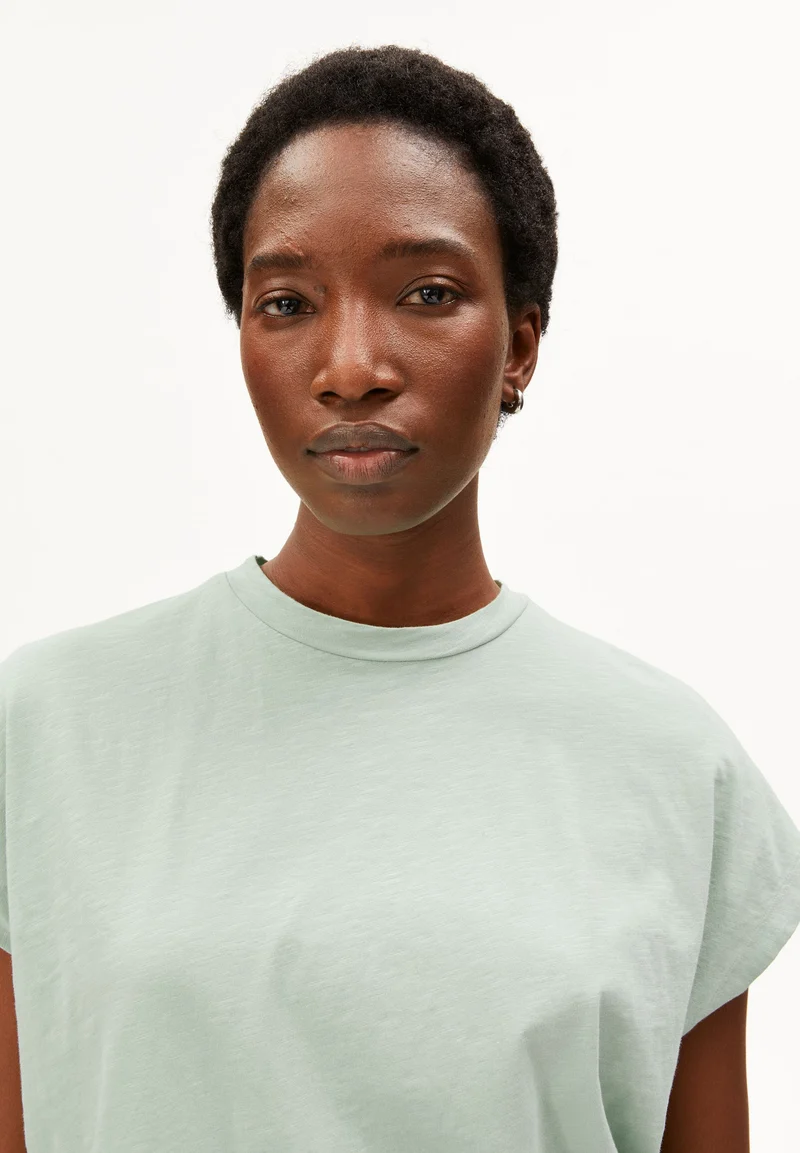 SLUB JERSEY T-SHIRT | foam