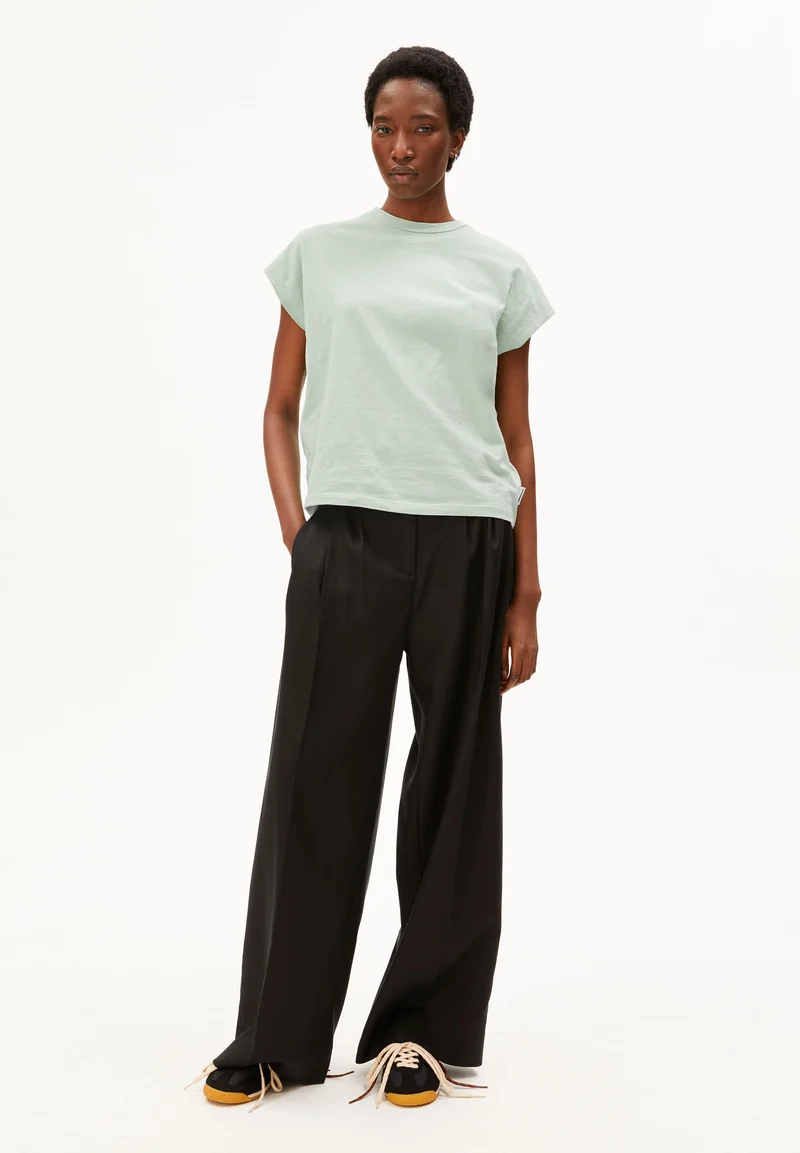 SLUB JERSEY T-SHIRT | foam