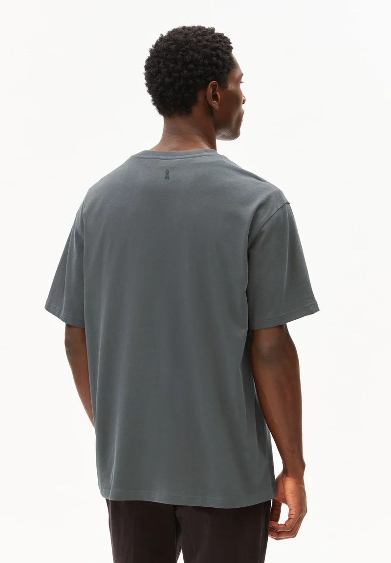 MAARKOS HEAVY WEIGHT T-SHIRT | space steel