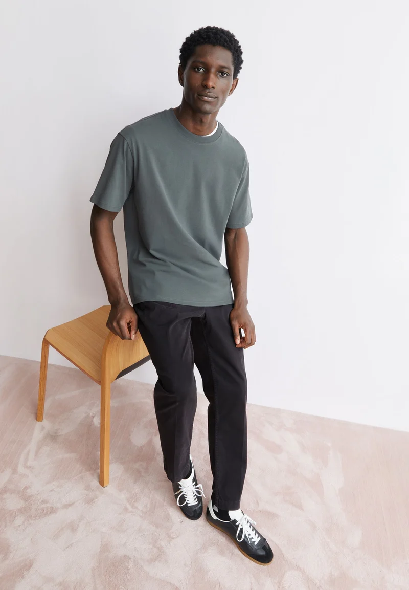 MAARKOS HEAVY WEIGHT T-SHIRT | space steel