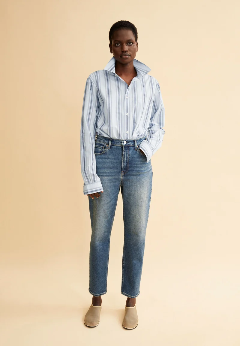 MAIRAA HIGH WAIST MOM JEANS | callisto