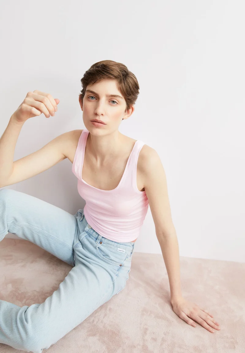 JERSEY TOP | pink mist