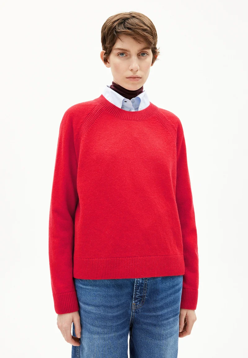 LILIRIAA REGLANA STRICKPULLOVER | candy apple