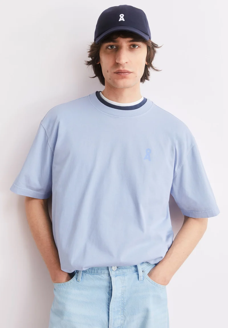 ICONIC Å MAARKOS GD T-SHIRT | wedgwood washed