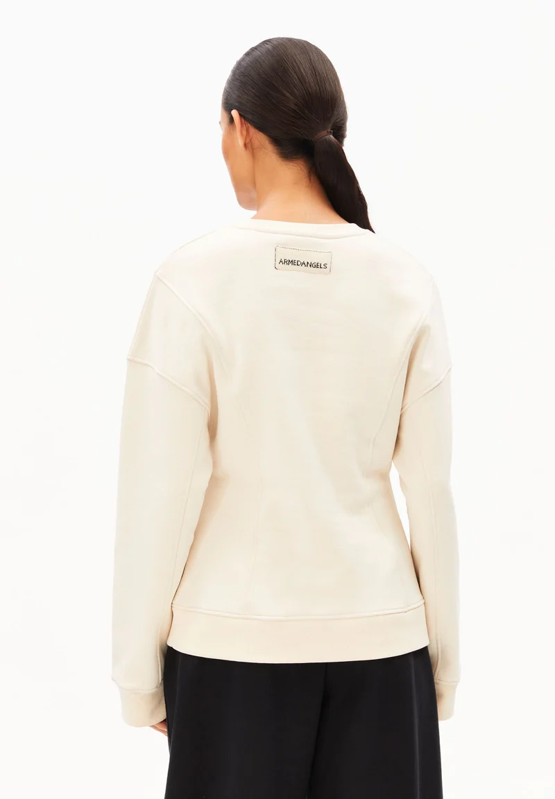 UN-WASTED BARREL SWEATSHIRT | undyed-cinnamon dust