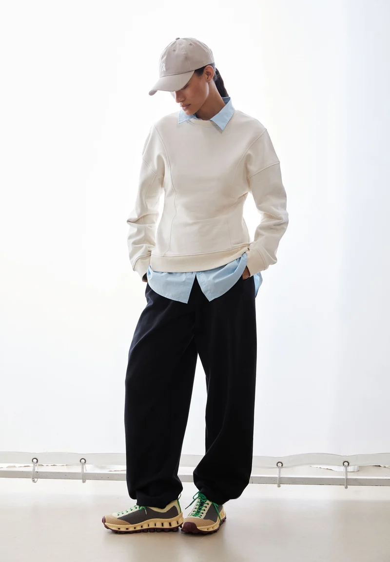 UN-WASTED BARREL SWEATSHIRT | undyed-cinnamon dust