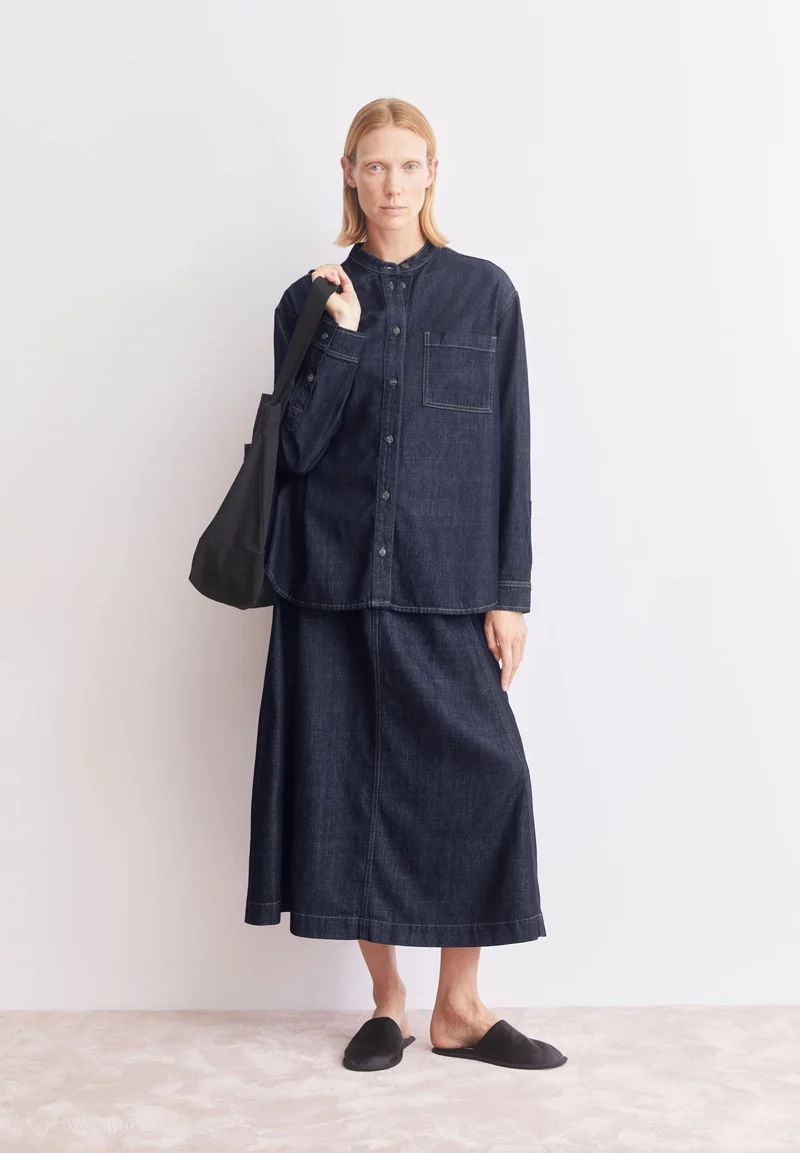 WEITE JEANSBLUSE | rinse