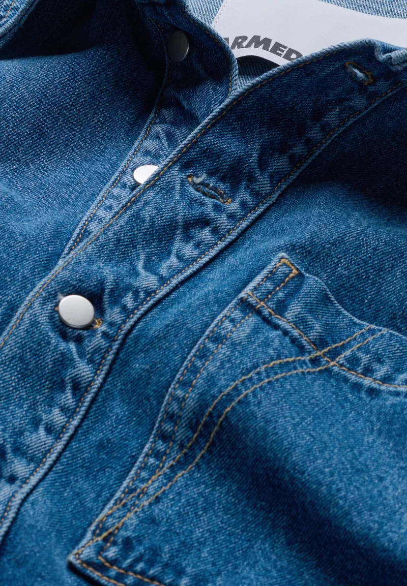 WEITE JEANSBLUSE | rinse