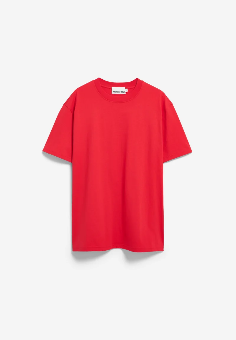 MAARKOS MID WEIGHT T-SHIRT | mars red