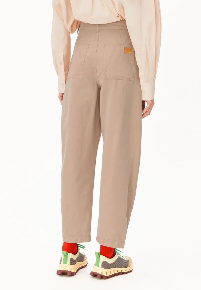 WORKWEAR CANVAS BARREL HOSE | true camel