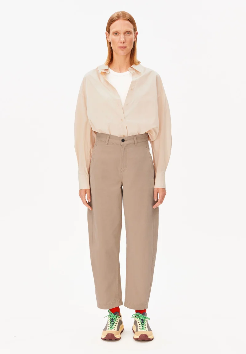 WORKWEAR CANVAS BARREL HOSE | true camel