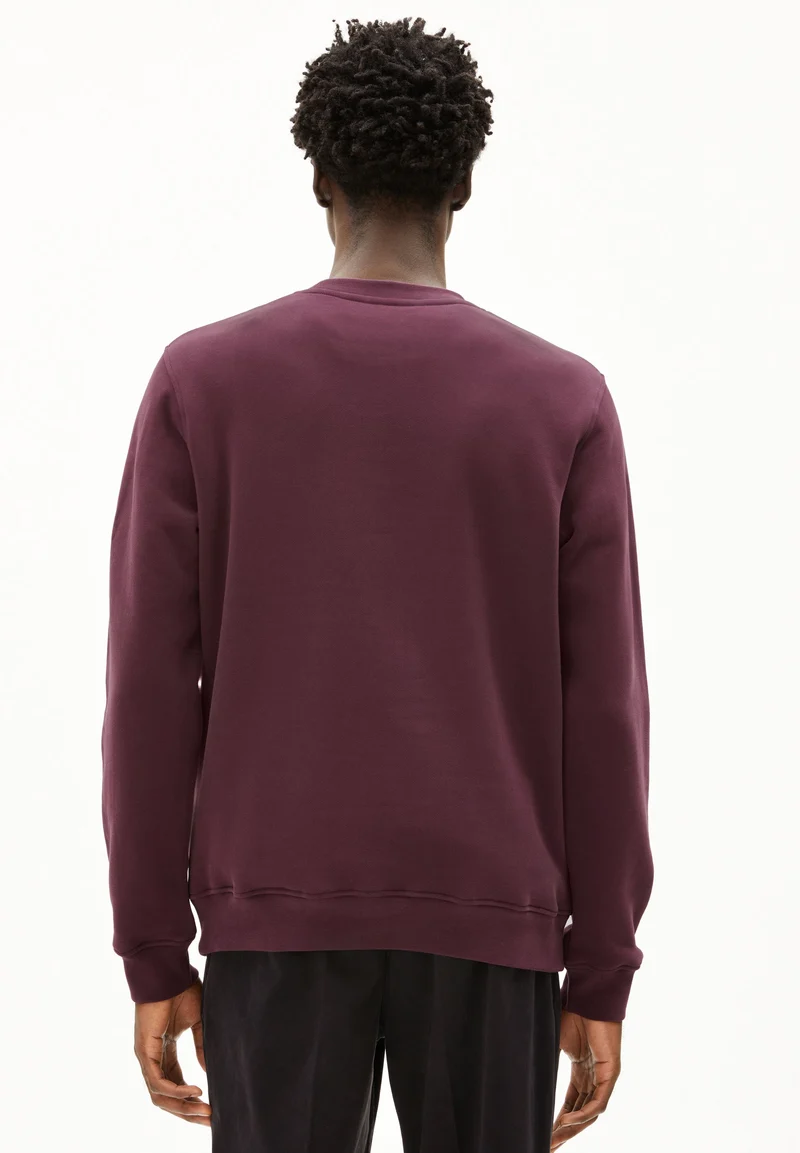 BAARO FLEECE SWEATSHIRT | dark cranberry