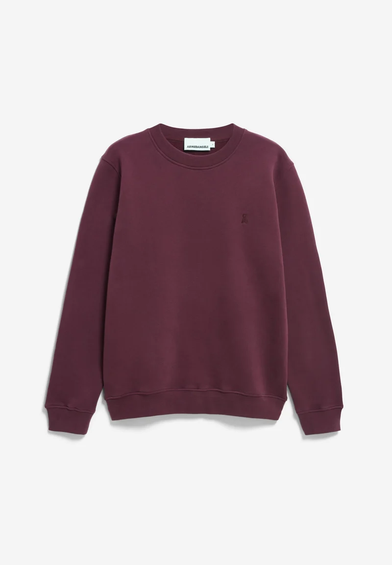 BAARO FLEECE SWEATSHIRT | dark cranberry