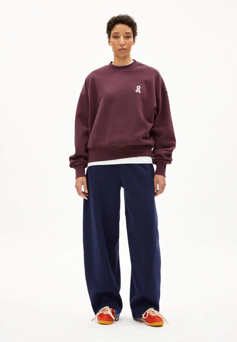 ICONIC Å ALIZAA SWEATSHIRT | dark cranberry