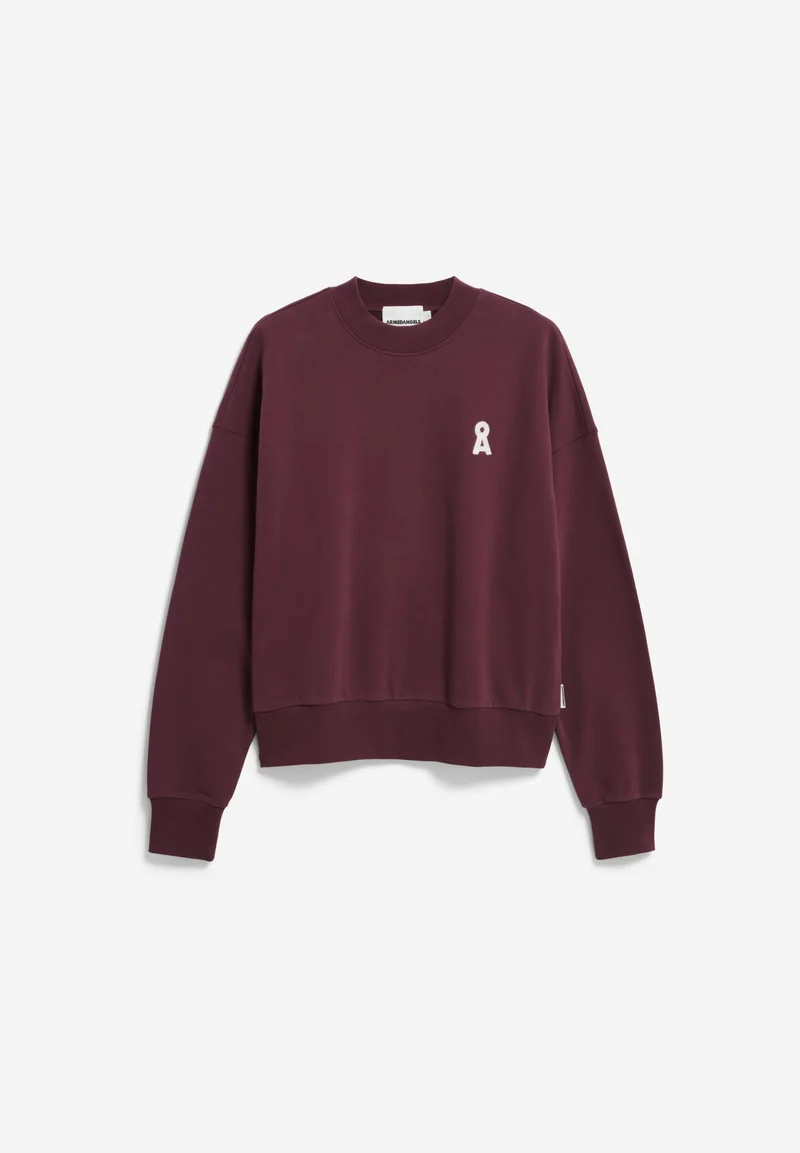 ICONIC Å ALIZAA SWEATSHIRT | dark cranberry