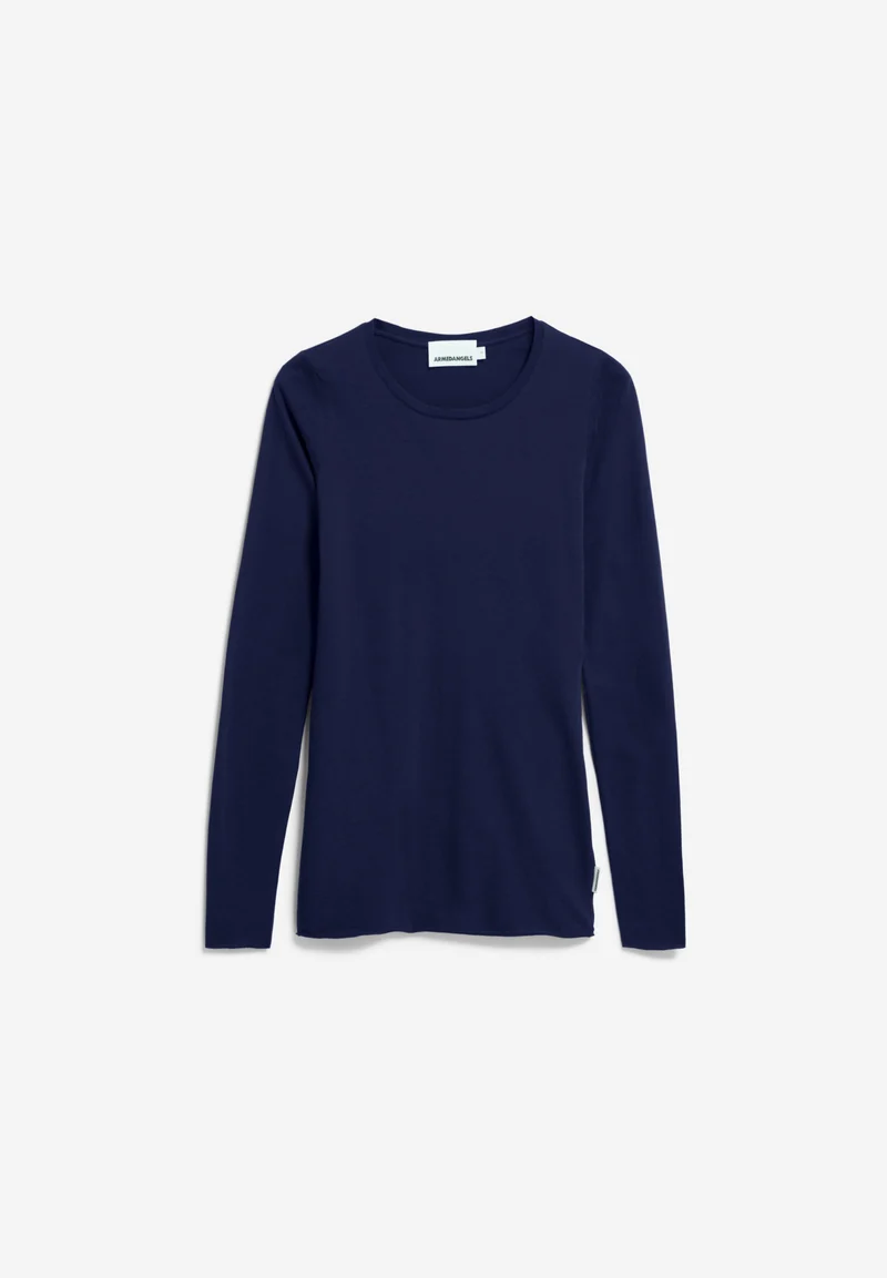 EINIAARA SOFT LANGARMSHIRT | tinted navy