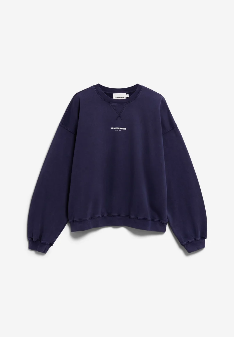 GMT DYE CREWNECK SWEATSHIRT | tinted navy