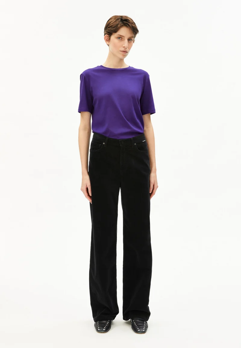 LUALAA T-SHIRT | indigo lilac