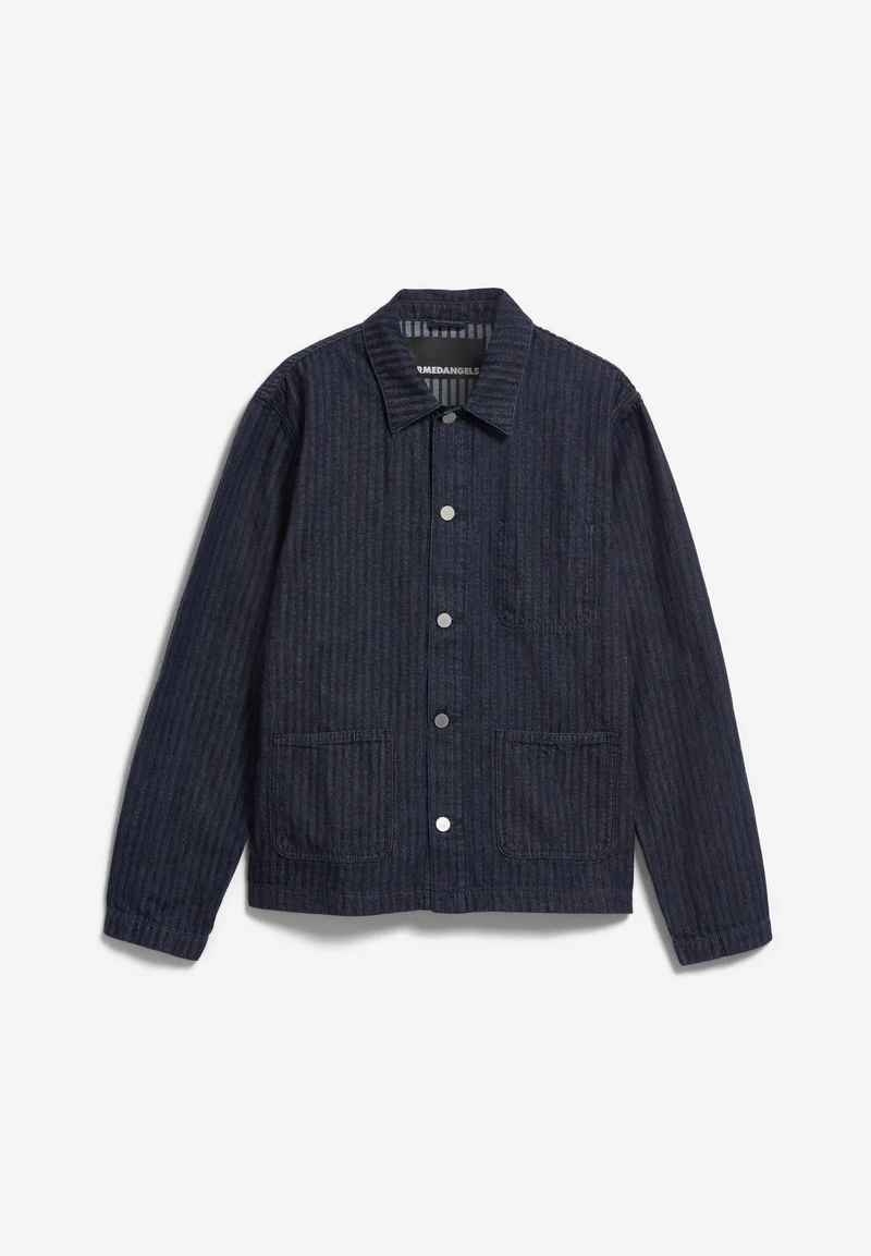 HERRINGBONE JEANSJACKE | rinse