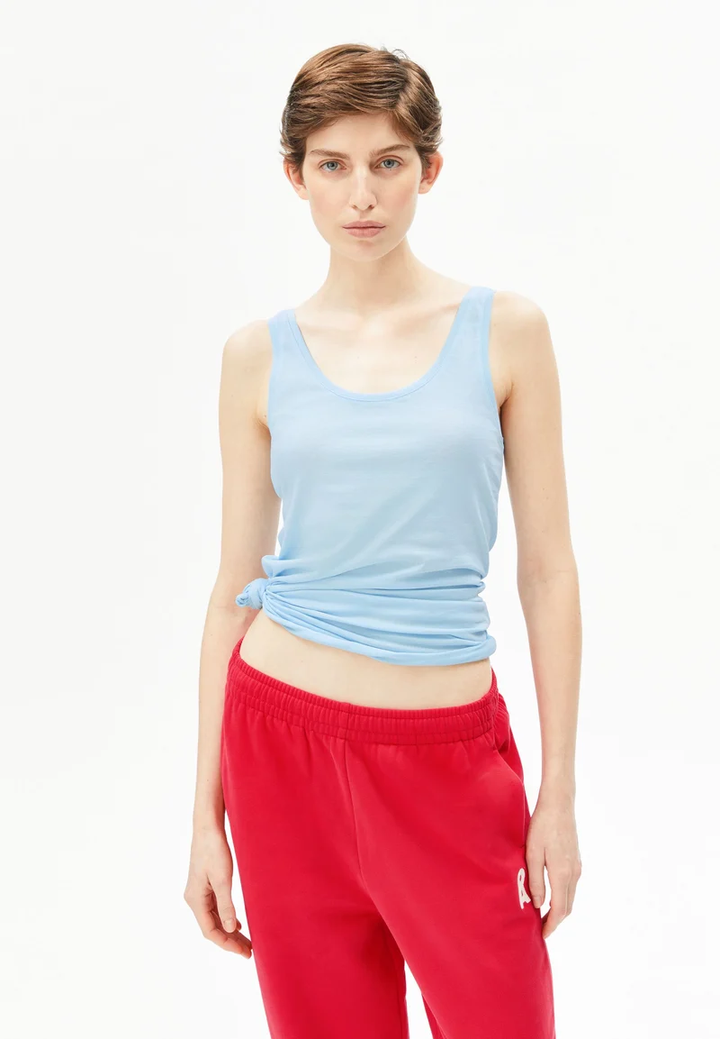 JERSEY TOP | blue glow