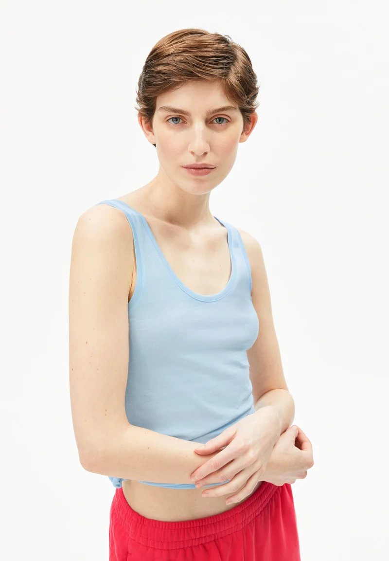 JERSEY TOP | blue glow