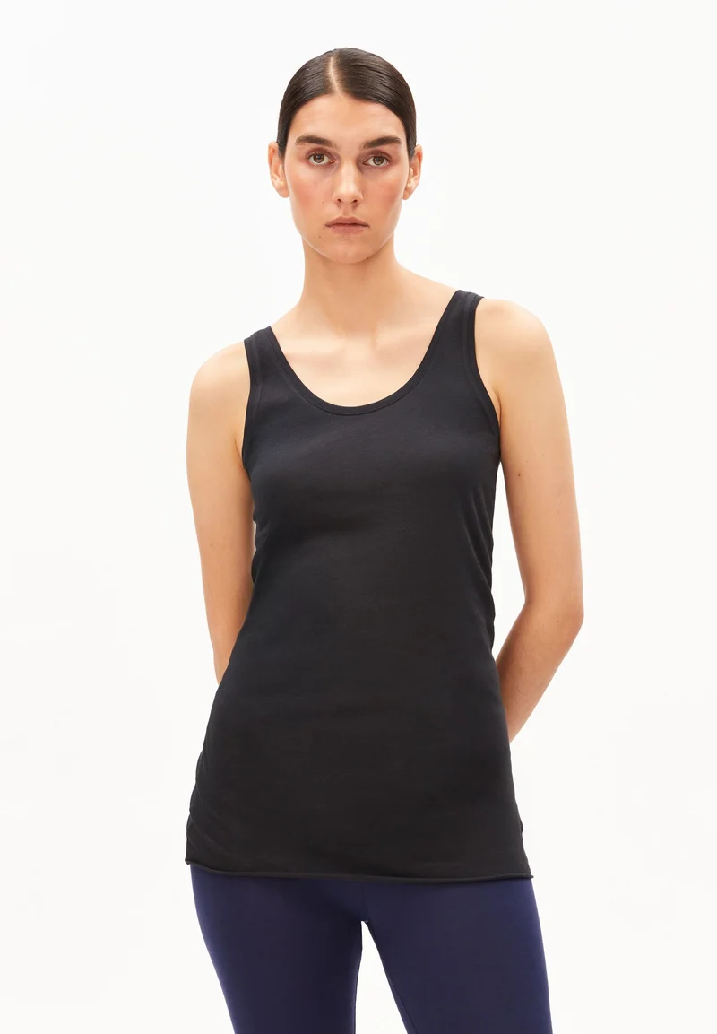 JERSEY TOP | black