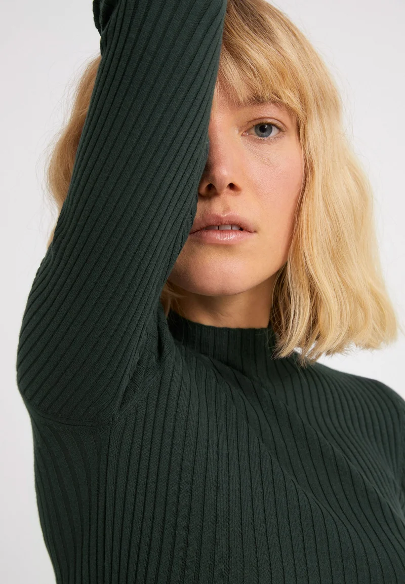 ALAANIA STRICKPULLOVER | vintage green