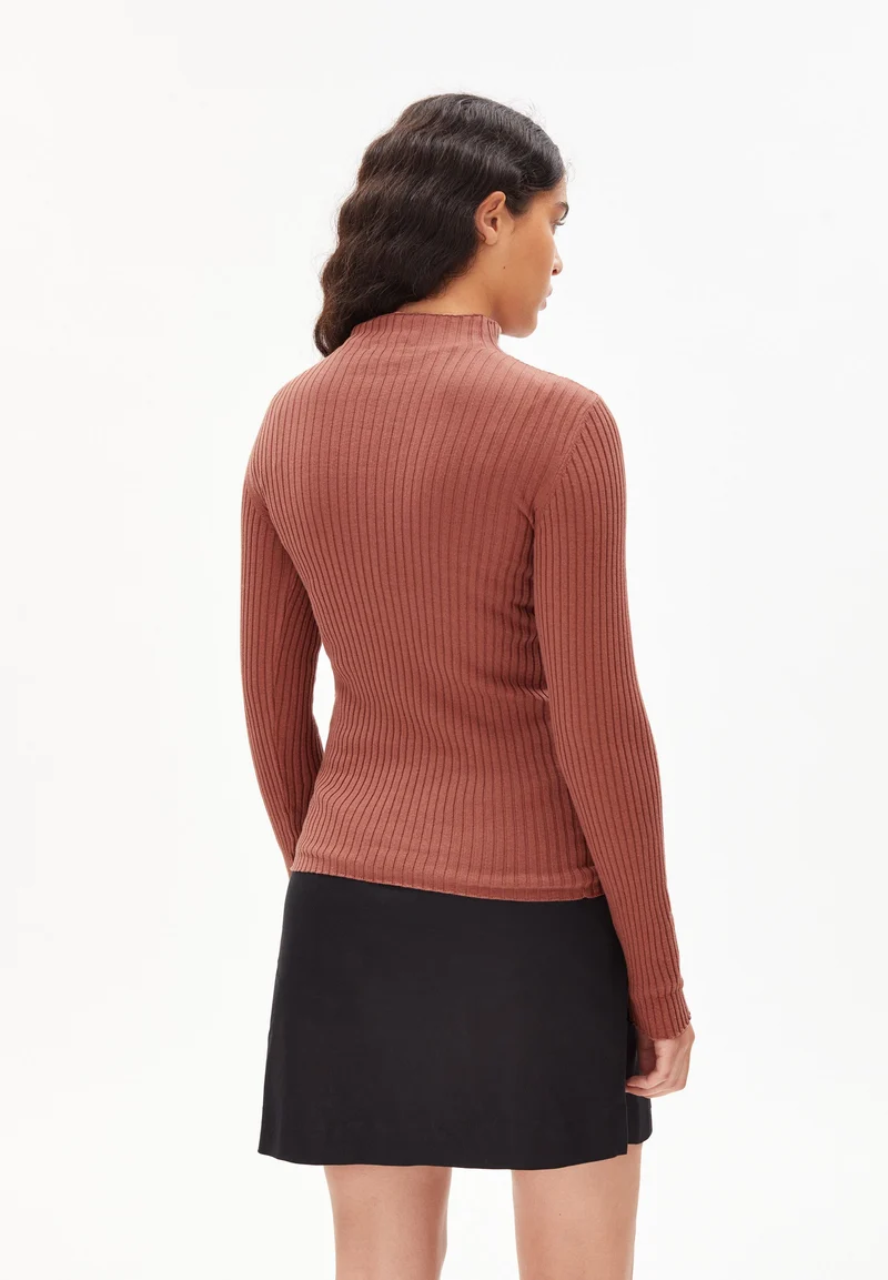 ALAANIA STRICKPULLOVER | copper glow