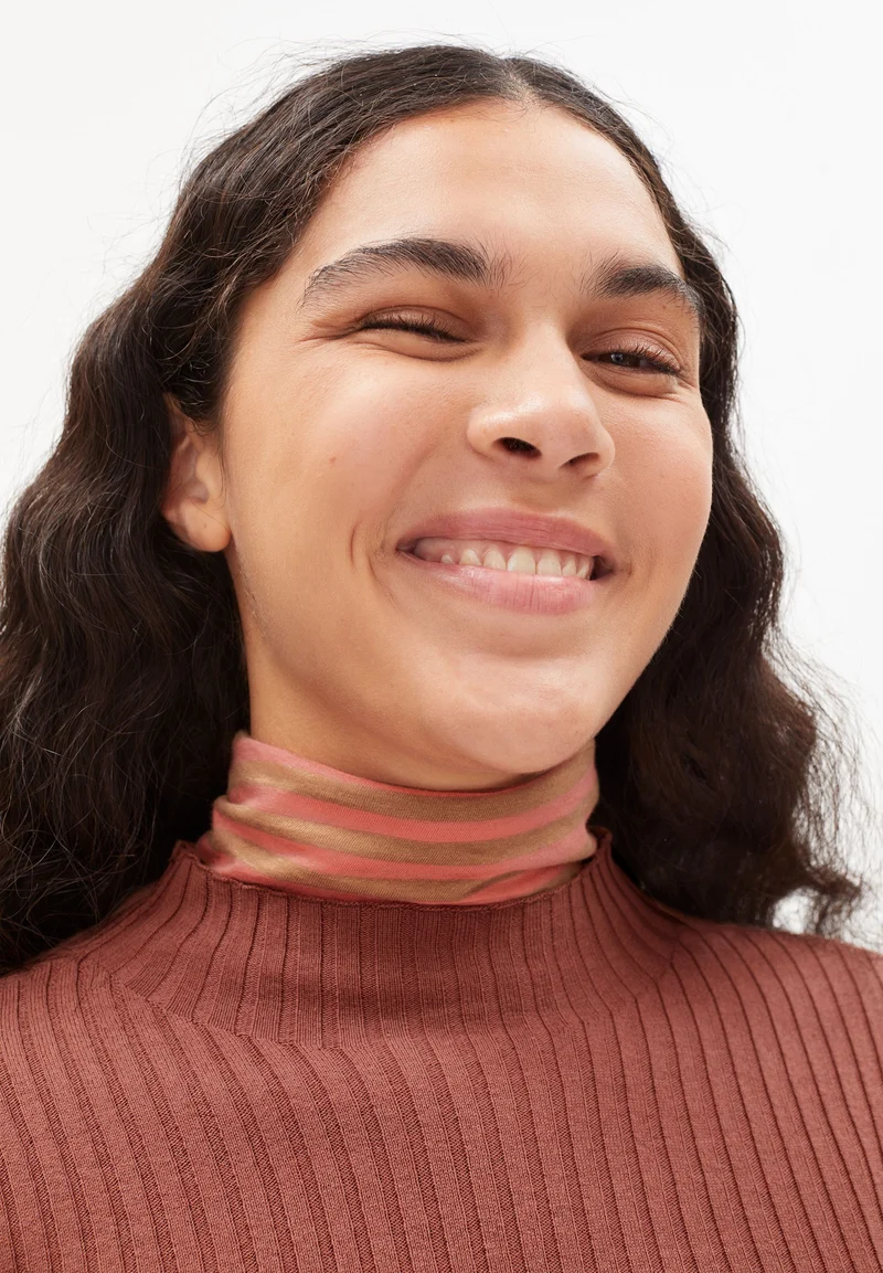ALAANIA STRICKPULLOVER | copper glow