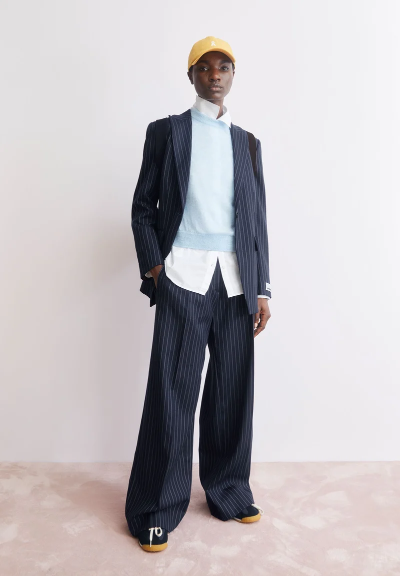 KAAYUA NADELSTREIFENHOSE | night sky-white
