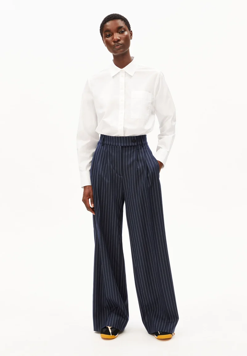 KAAYUA NADELSTREIFENHOSE | night sky-white