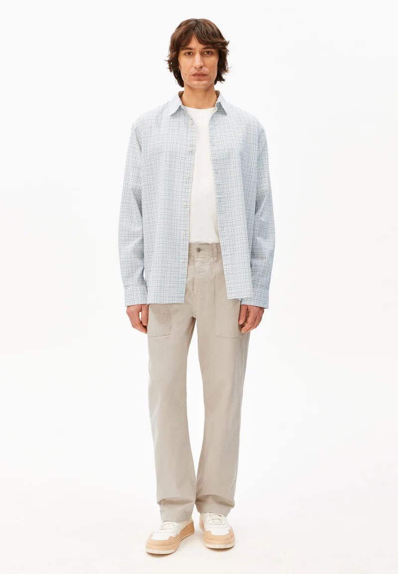 KARIERTES LANGARMHEMD | fatigue green
