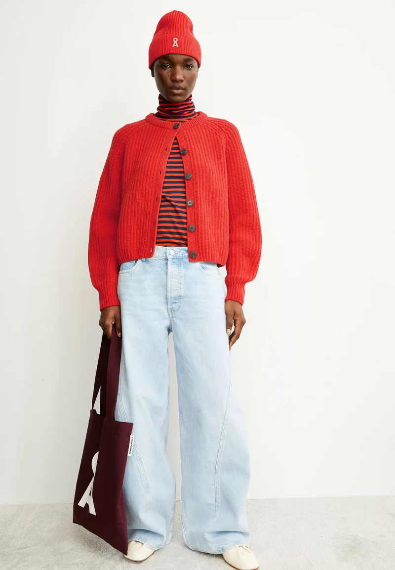 RIPP-STRICKJACKE | candy apple