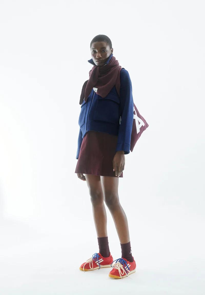 ZALAIAA CORDROCK | dark cranberry
