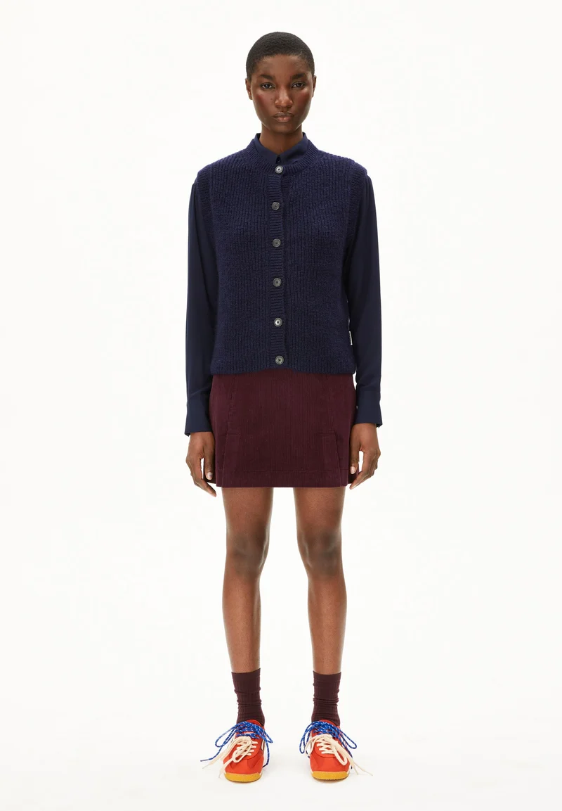 ZALAIAA CORDROCK | dark cranberry