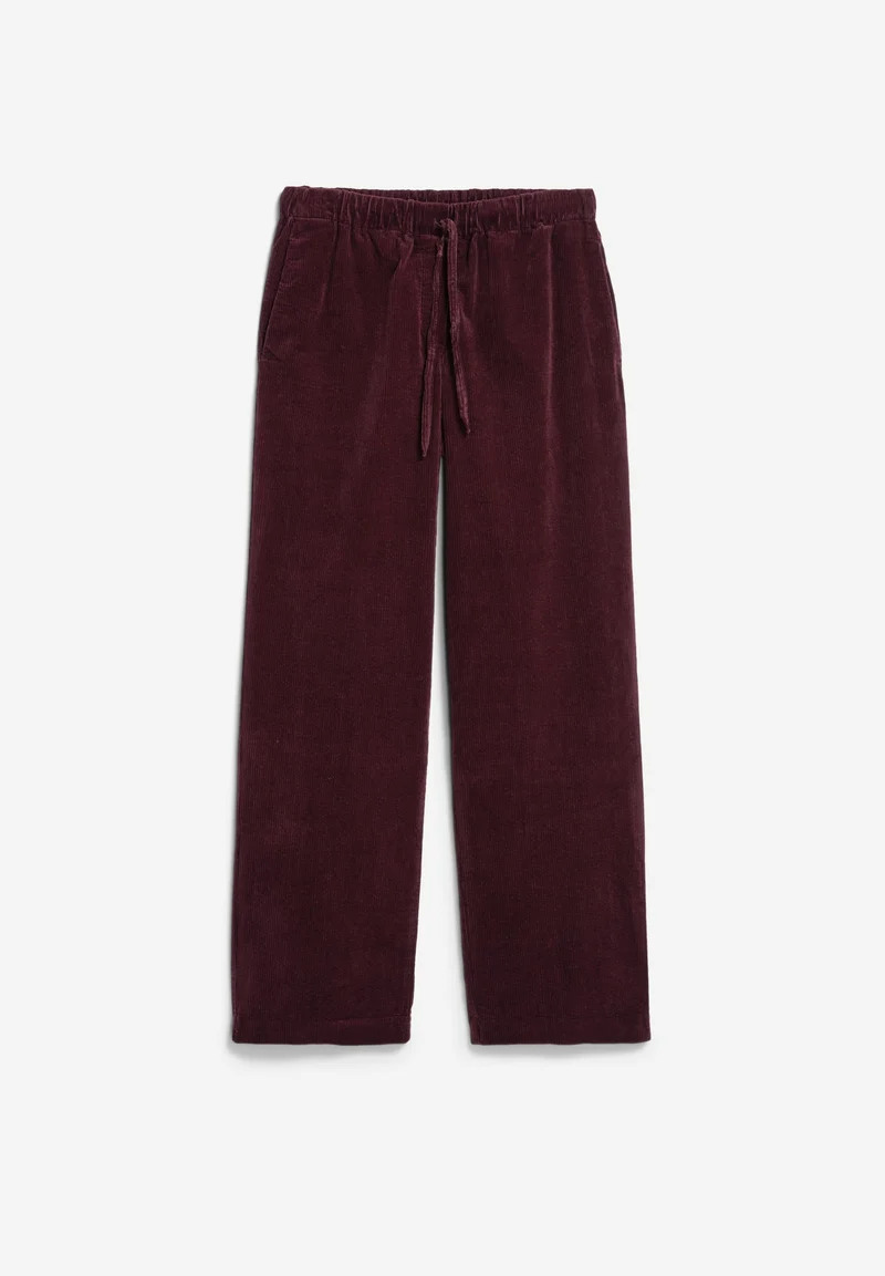 JAIMILAA CORDHOSE | dark cranberry