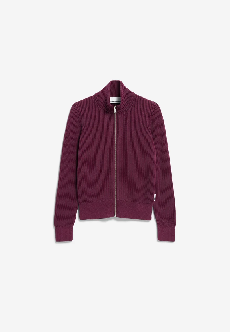 REBECCAA GMT DYE STRICKTROYER | dark cranberry