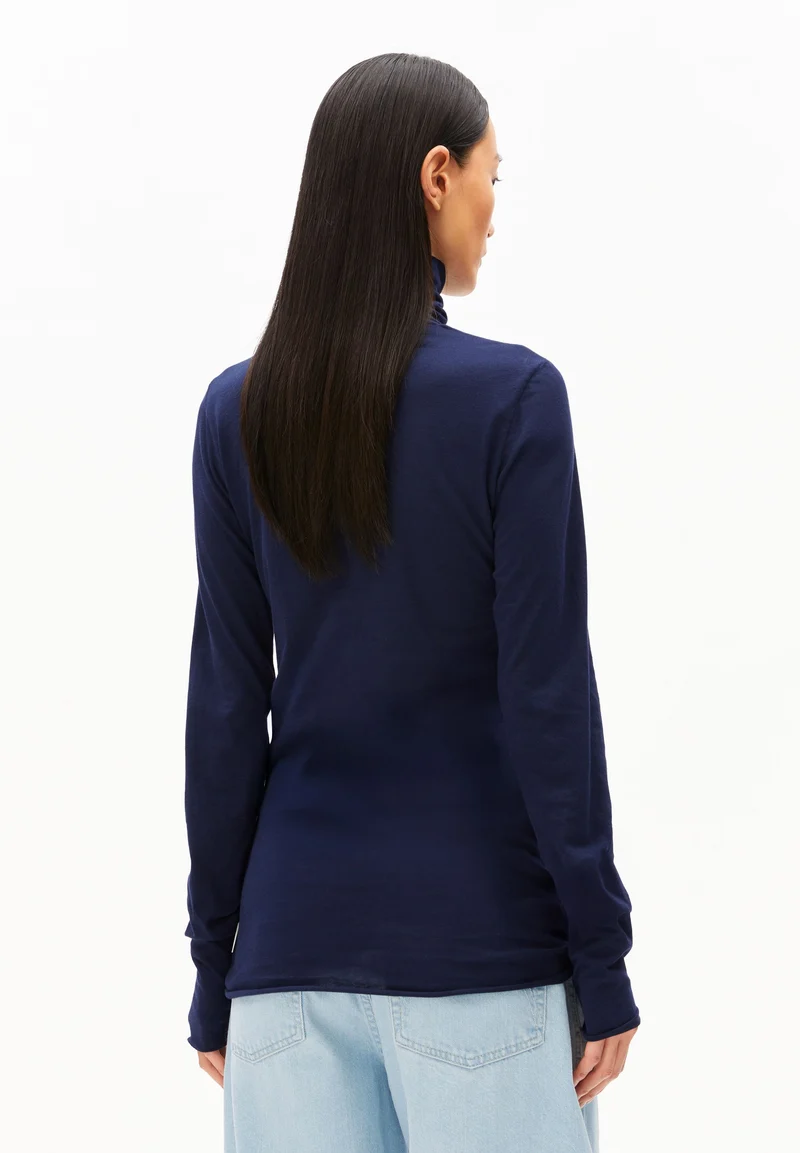 GRAZILIANAA SOFT LANGARMSHIRT | tinted navy