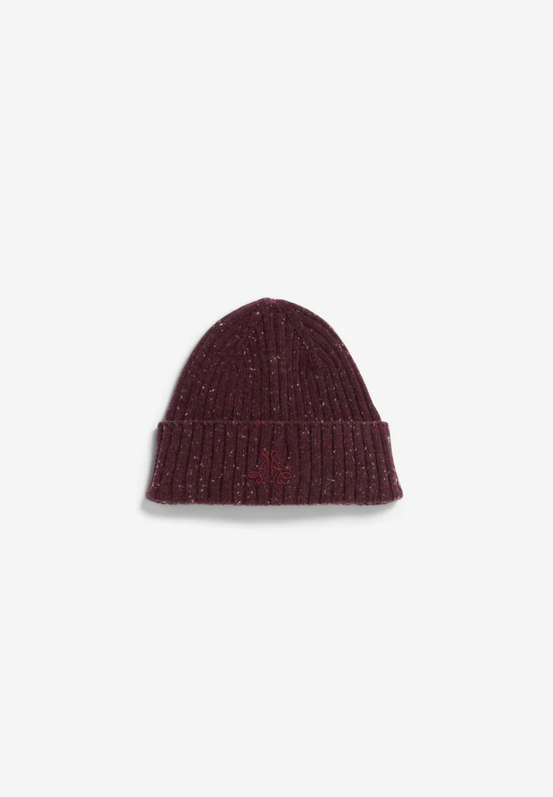 TAALEEN TWEED | dark cranberry