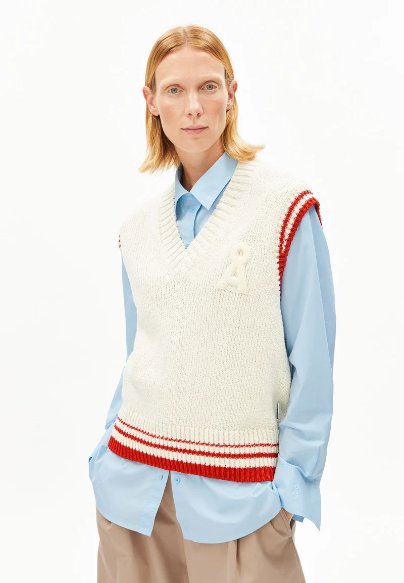 ICONIC Å COLLEGE KNIT VEST