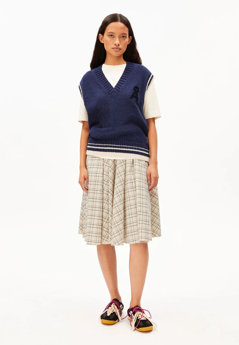ICONIC Å COLLEGE PULLUNDER | tinted navy-oatmilk