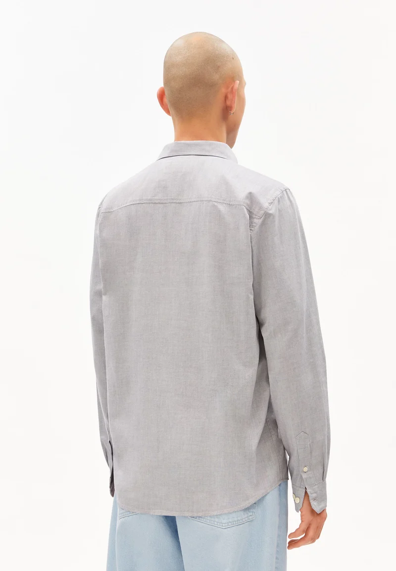 QUAASA LANGARMHEMD | tinted navy
