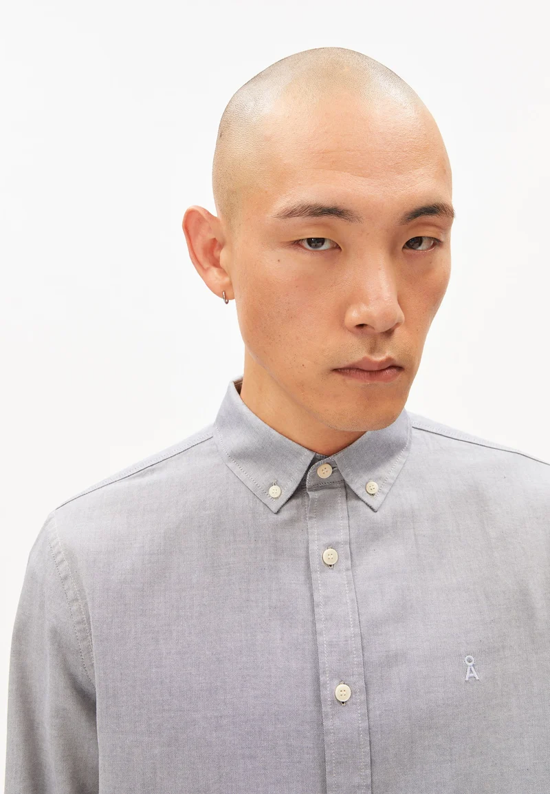 QUAASA LANGARMHEMD | tinted navy