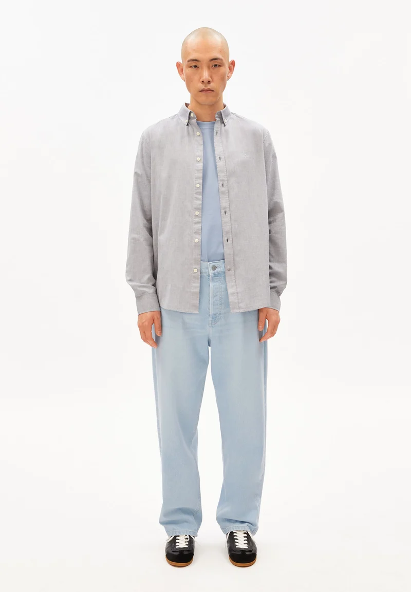 QUAASA LANGARMHEMD | tinted navy