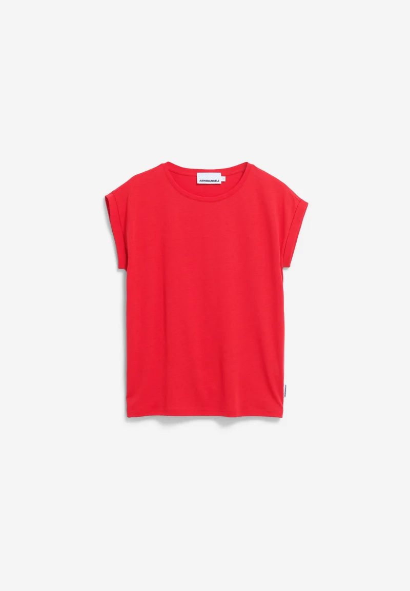 JILAANA T-SHIRT | mars red