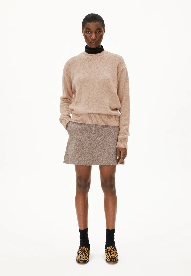 BALBAA PREMIUM STRICKPULLOVER | true camel