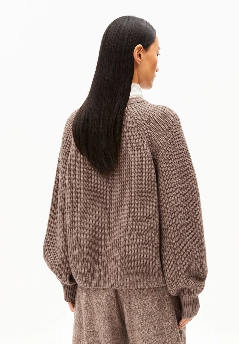 RIPP-STRICKPULLOVER | cinnamon dust melange